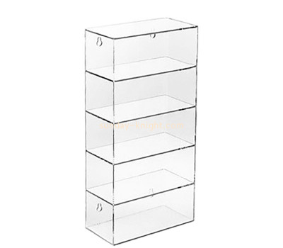 Custom acrylic wall hanging 5 tiers showcase DBK-1508
