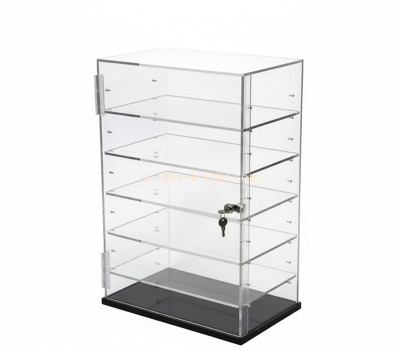 Custom acrylic 6 tiers lockable showcase DBK-1507