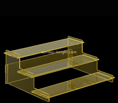 Custom acrylic retail Cologne display risers MDK-562