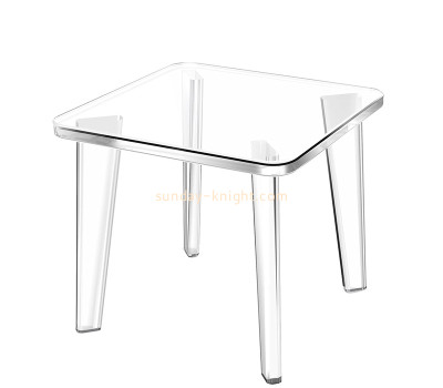 Custom acrylic small square shower stool AFK-427