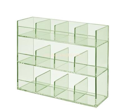 Custom acrylic countertop tea bag multi -section organizers FSK-293