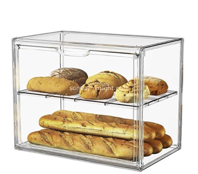 Custom acrylic stackable bread storage bin AHK-134