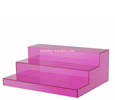 Custom acrylic 3 tiers wine bottles holder WDK-301