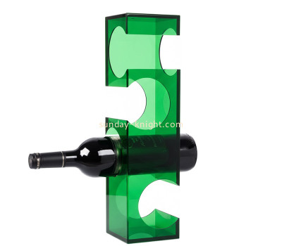 Custom acrylic freestanding bar wine bottles stand WDK-304