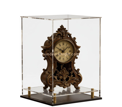 Custom acrylic grandfather clock display case DBK-1515