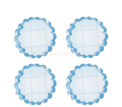 Custom acrylic DIY crafts round stamping blocks ABK-315