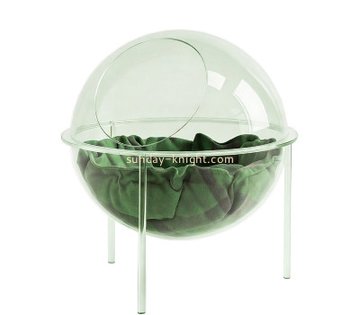 Custom acrylic UFO spherical cat bed PCK-217