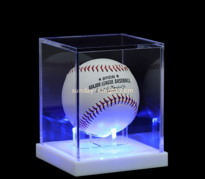 Custom acrylic baseball LED display box EDK-166