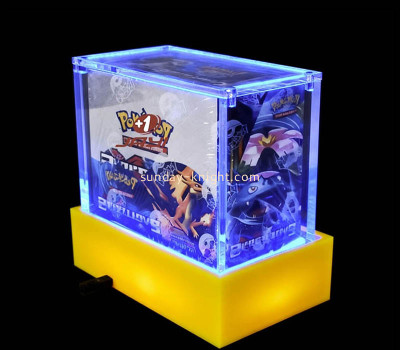Custom acrylic LED pokémon booster box EDK-167