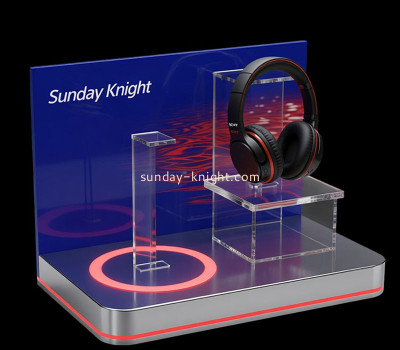 Custom acrylic headphone earphone LED display prop LDK-202