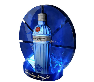 Custom acrylic wine bottles display stand WDK-309