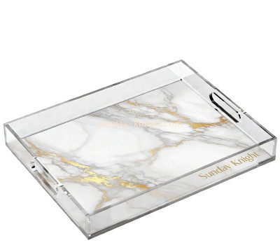 Custom acrylic pattern tray with handles STK-384