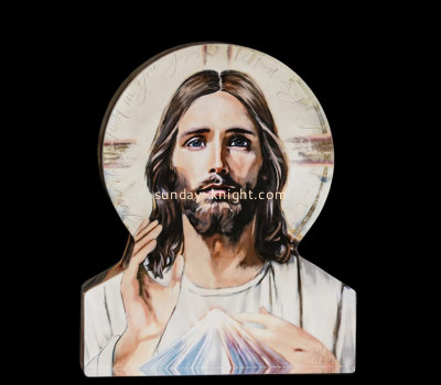 Custom acrylic block printing art CAK-433