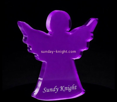 Custom acrylic angel shape 3D block CAK-435
