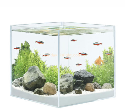 Custom acrylic square small aquarium fish tank FTK-134