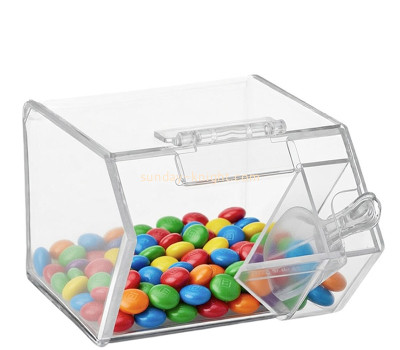 Custom acrylic supermarket retail candy box FSK-306