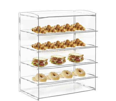 Custom acrylic retail 5 layers bakery pastry cabinet FSK-308