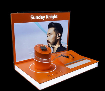 Custom acrylic headphone LED showcase stand CPK-237