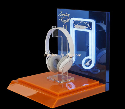 Custom acrylic headphone headset LED display prop CPK-240