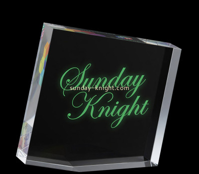 Custom acrylic employees trophy award ATK-159