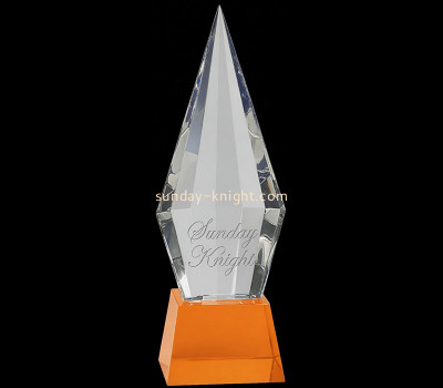 Custom acrylic team work trophy award plaque ATK-160