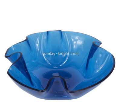 Custom round acrylic fruit tray STK-392