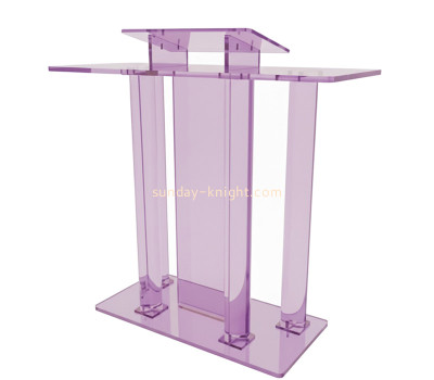 Custom acrylic wedding podium stand AFK-447