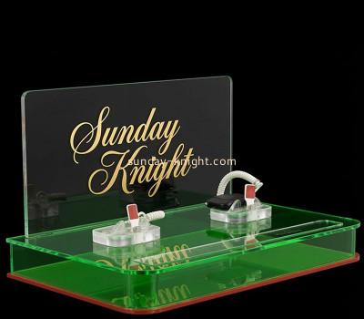 Custom acrylic retail anti-theft phone display stand CPK-243