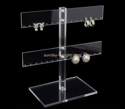 Custom acrylic boutiques earrings display stands JDK-816