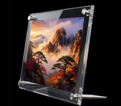 Custom plexiglass desktop photo frame APK-157