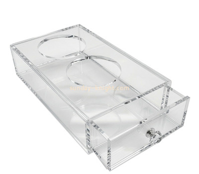 Custom acrylic hotel supplies holder box HCK-298