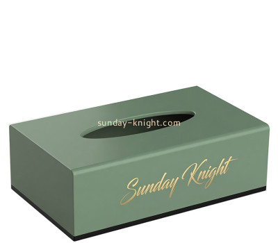 Custom acrylic hotel supplies facial tissue holder box HCK-299