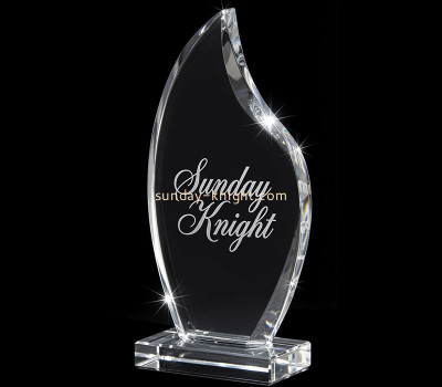 Custom acrylic flame award trophy ATK-163