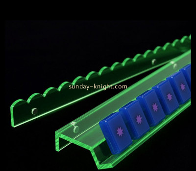 Custom acrylic mahjong rack with magnetic pusher ODK-1270