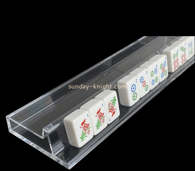 Custom acrylic extra wide mahjong tile racks ODK-1271