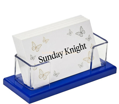 Custom acrylic exhibition business cards stand holder BHK-957
