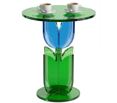 Custom acrylic round top accent coffee table AFK-452