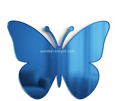 Custom butterfly shaped acrylic mirror sticker MAK-202