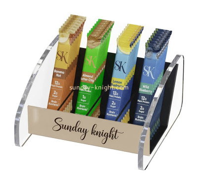 Custom acrylic hotel coffee station organizer HCK-303