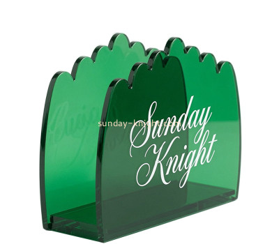 Custom acrylic home decor napkin holder AHK-158