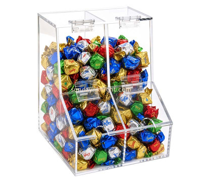 Custom acrylic candy chocolate dispenser DBK-1536
