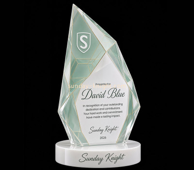 Custom acrylic corporate recognition award ATK-171