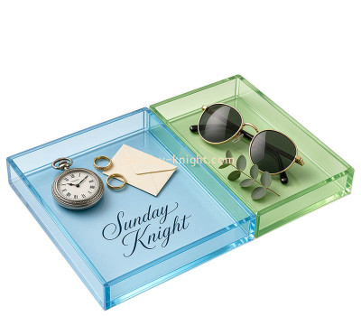 Custom acrylic catchall tray STK-404