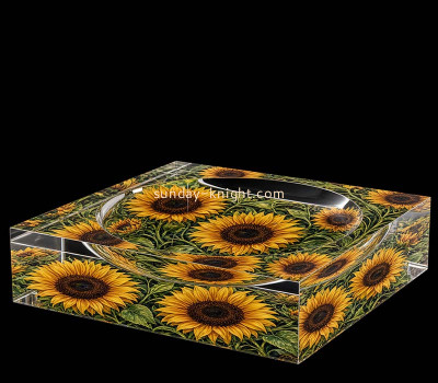 Custom acrylic catchall candy dish block CAK-450