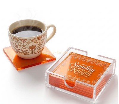 Custom coffee shop coaster set HCK-311