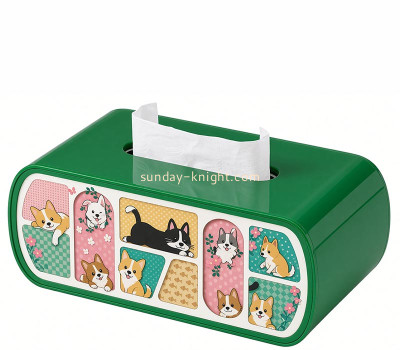 Custom pets-themed facial tissue box AHK-166