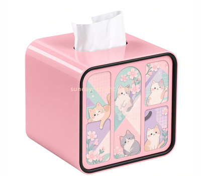 Custom cat-themed tissue box AHK-167