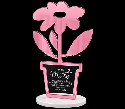 Custom 3D school teacher appreciation trophy ATK-177