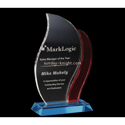 Custom acrylic employee annual service awards ATK-141