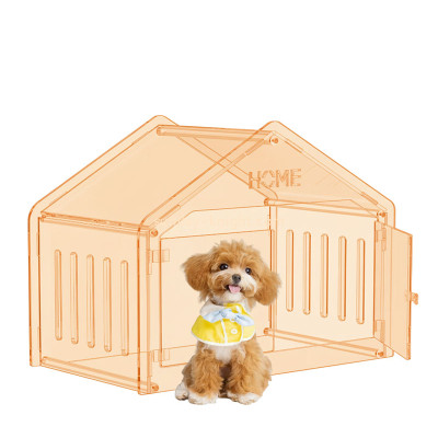 Custom acrylic indoor dog crate PCK-207